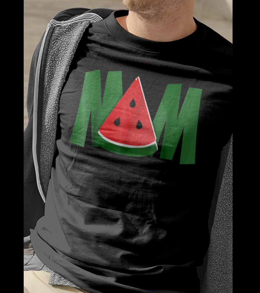 MOM Watermelon Slice Fun T-Shirt