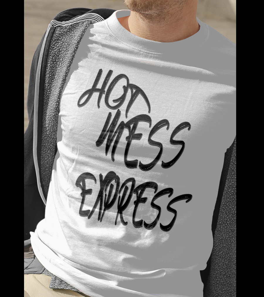Number One Mom Is My Hero Hot Mess Express T-Shirt