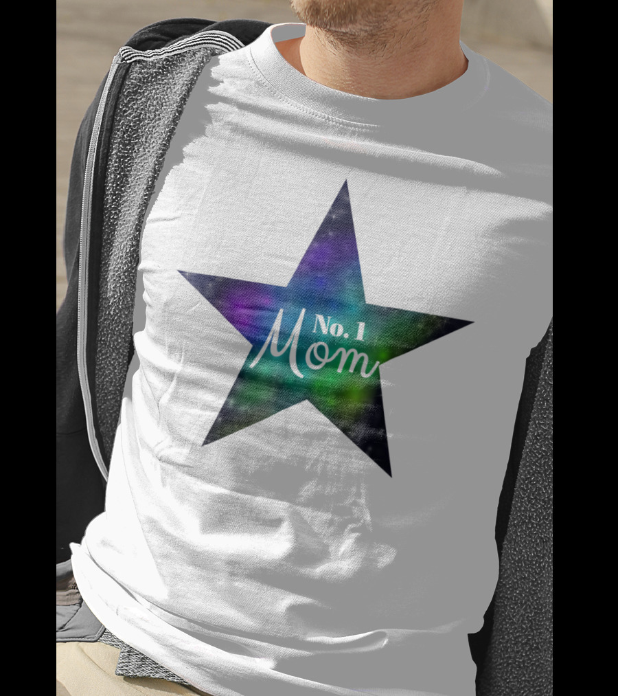 No. 1 Mom Star Galaxy Best Mom In The World T-Shirt
