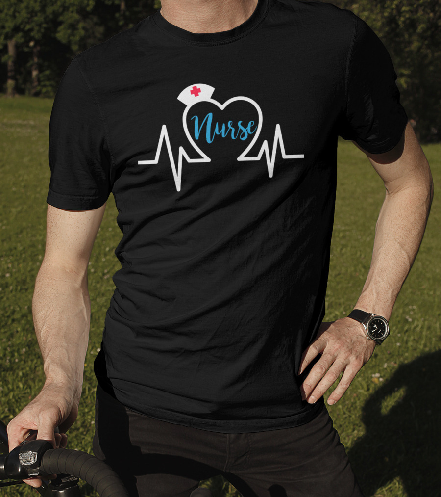 Nurse Heartbeat Appreciation Week Wife T-Shirt