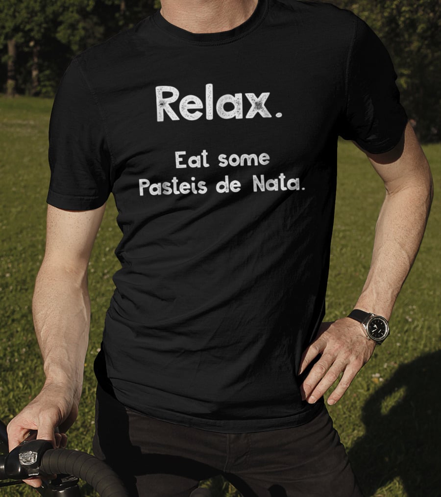 Relax Eat Some Pasteis De Nata Portuguese Mom T-Shirt