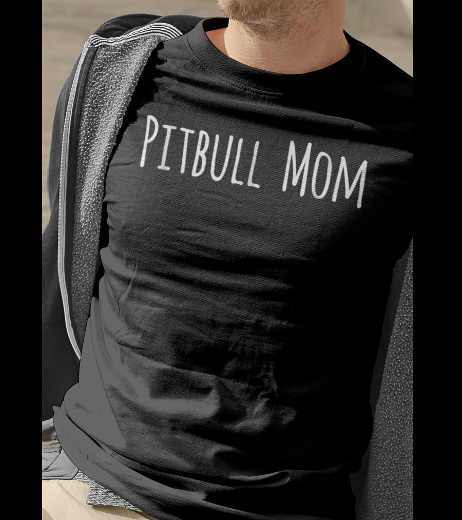 Pitbull Mom Stuff Proud Pitbull Moms T-Shirt