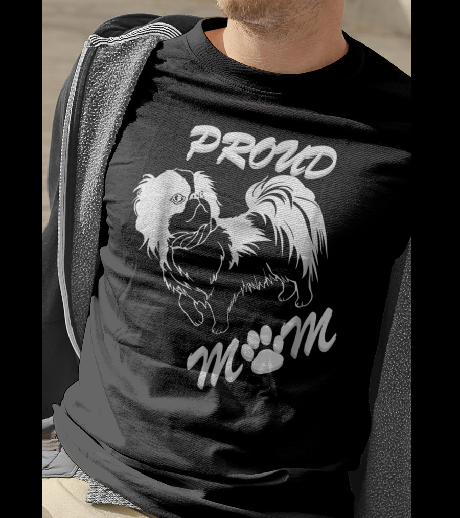 Proud Dog Mom For DogPet Lover With Love For Dog64 T-Shirt