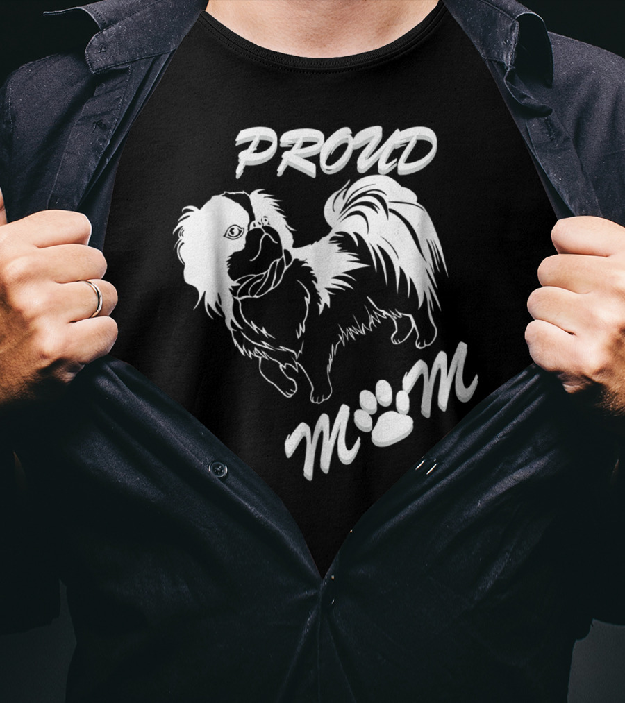 Proud Dog Mom For DogPet Lover With Love For Dog64 T-Shirt