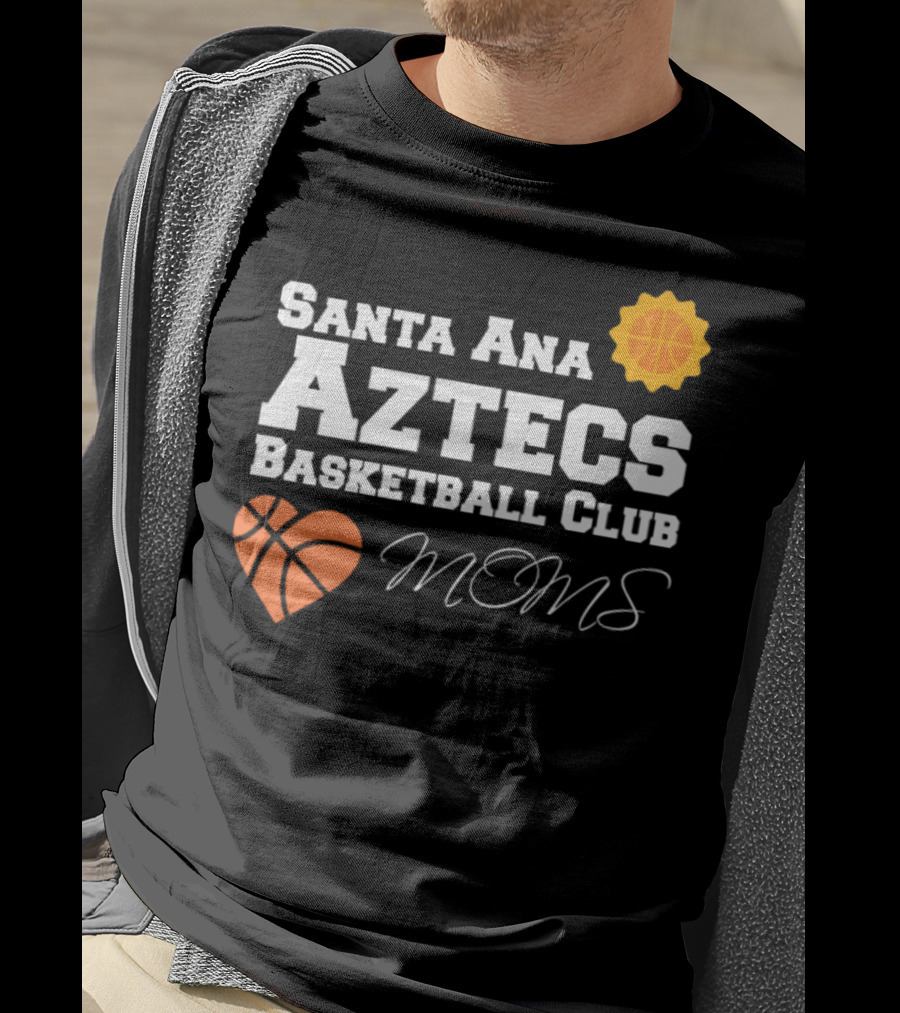 Santa Ana Aztecs Basketball Club Moms T-Shirt