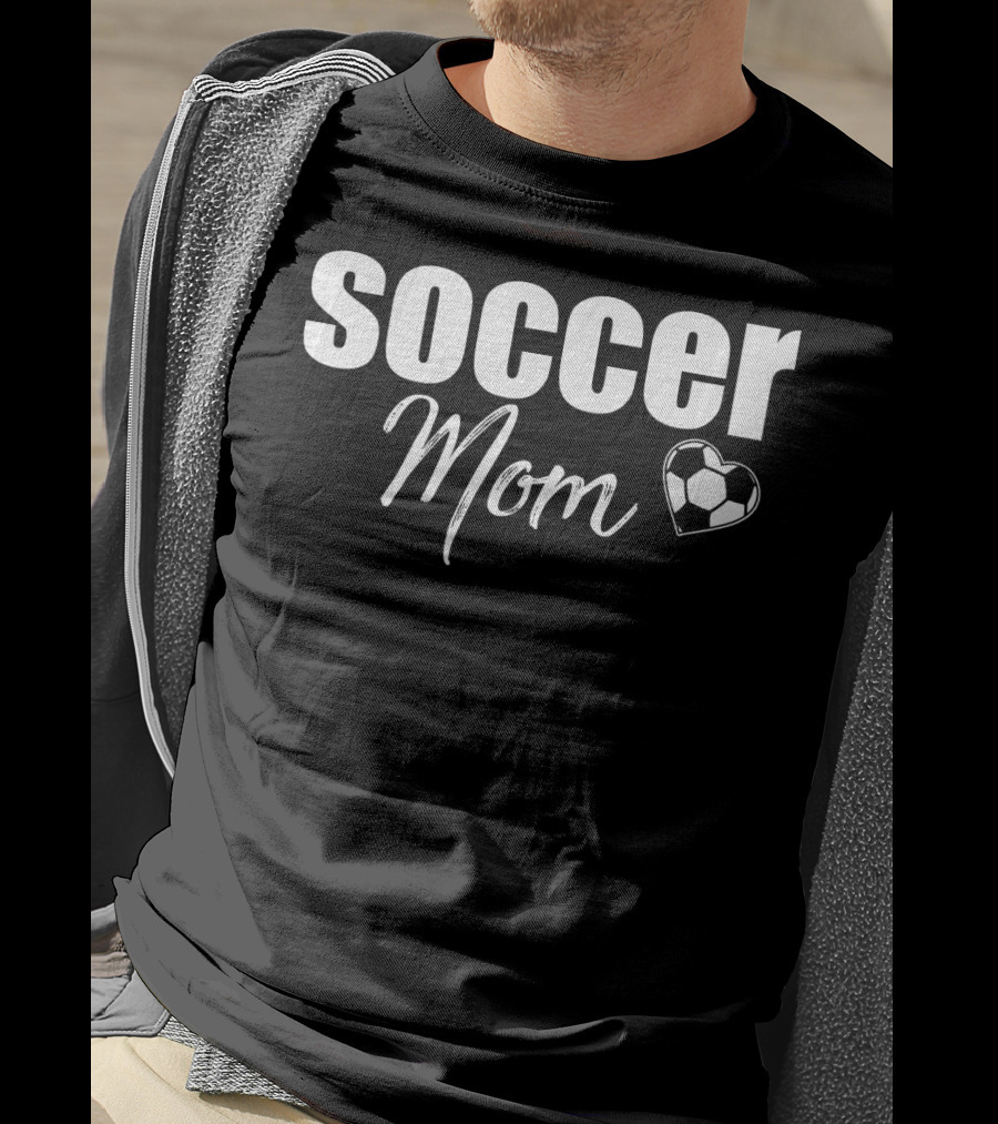 Soccer Mom Heart Ball T-Shirt