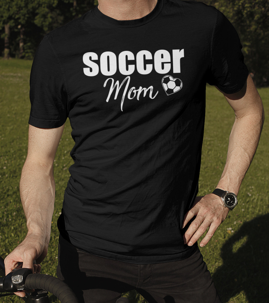 Soccer Mom Heart Ball T-Shirt