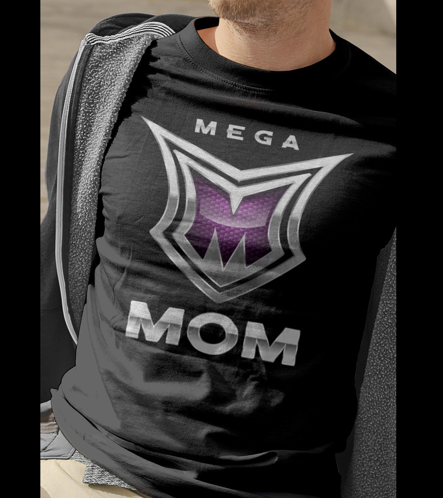Mega Mom Hero Shield Super Mama T-Shirt