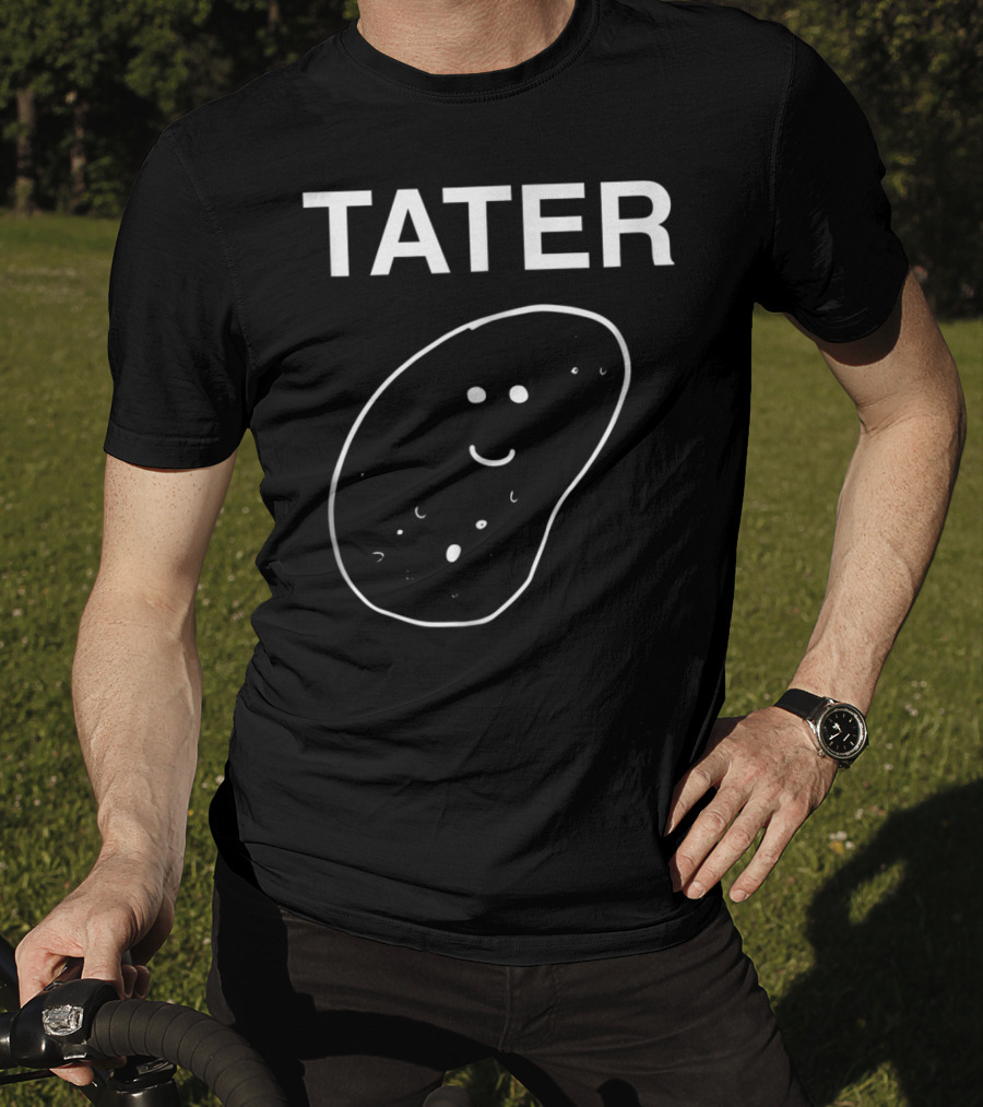 Tater Smiling Potato Fun For The Dad Or Mom11 T-Shirt
