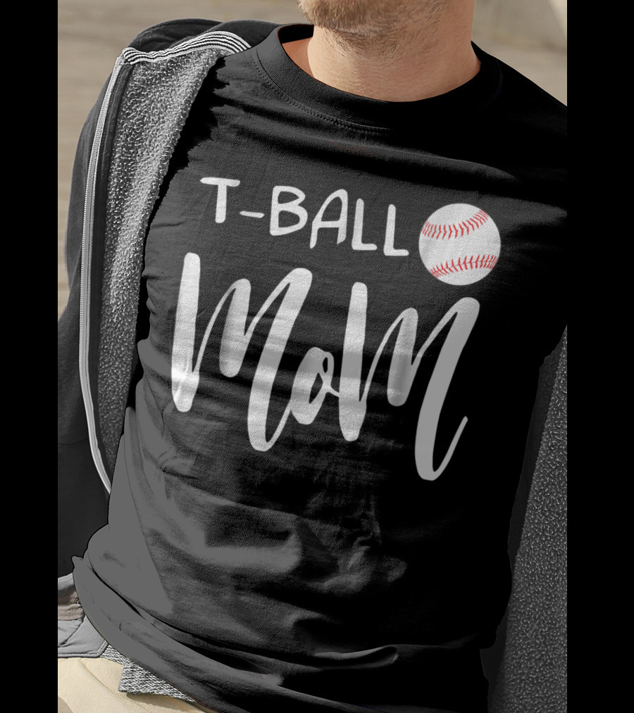 T-Ball Mom Baseball T-Shirt