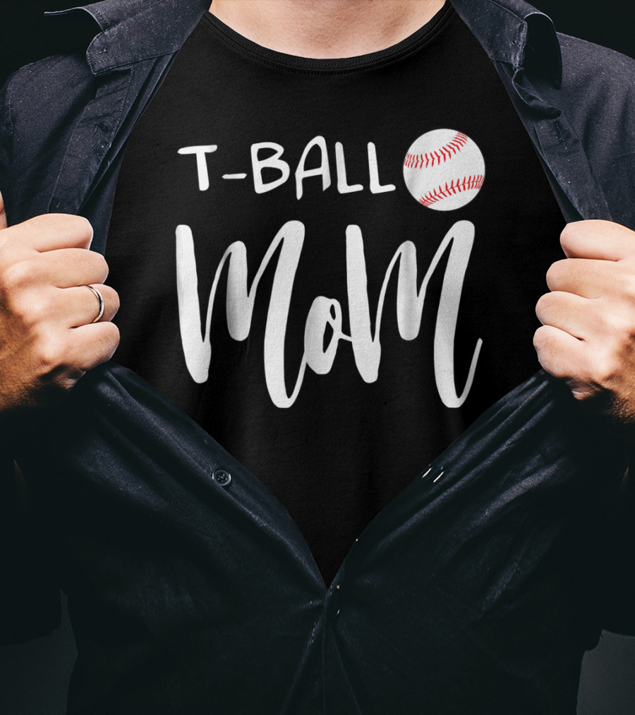 T-Ball Mom Baseball T-Shirt