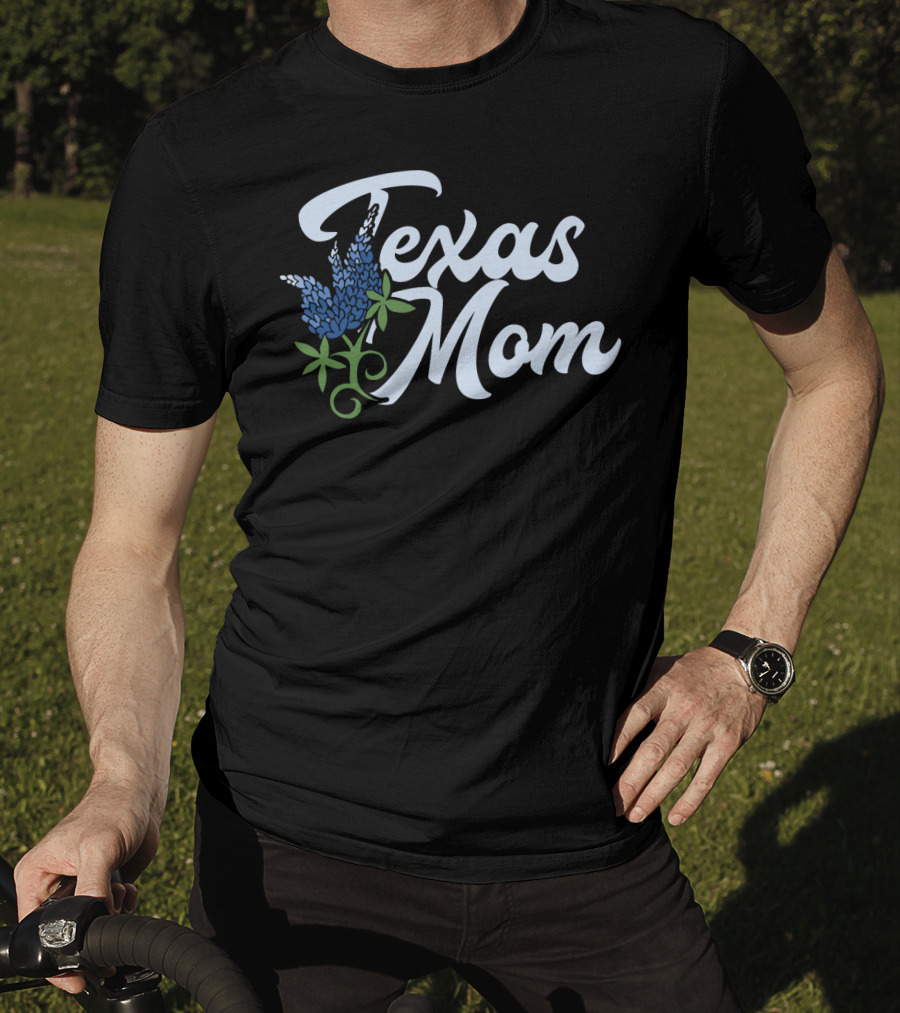 Texas Mom Texan Pride Texas Bluebonnets Texas59 T-Shirt