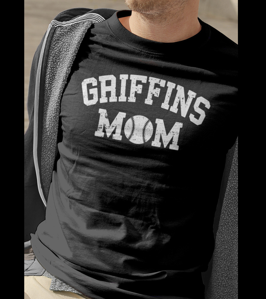 Griffins Mom Baseball Academy T-Shirt