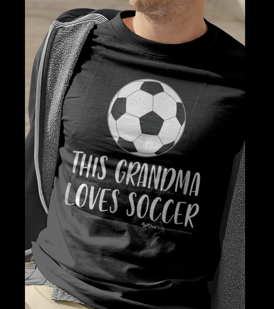 This Grandma Loves Soccer Ball Enthusiast T-Shirt