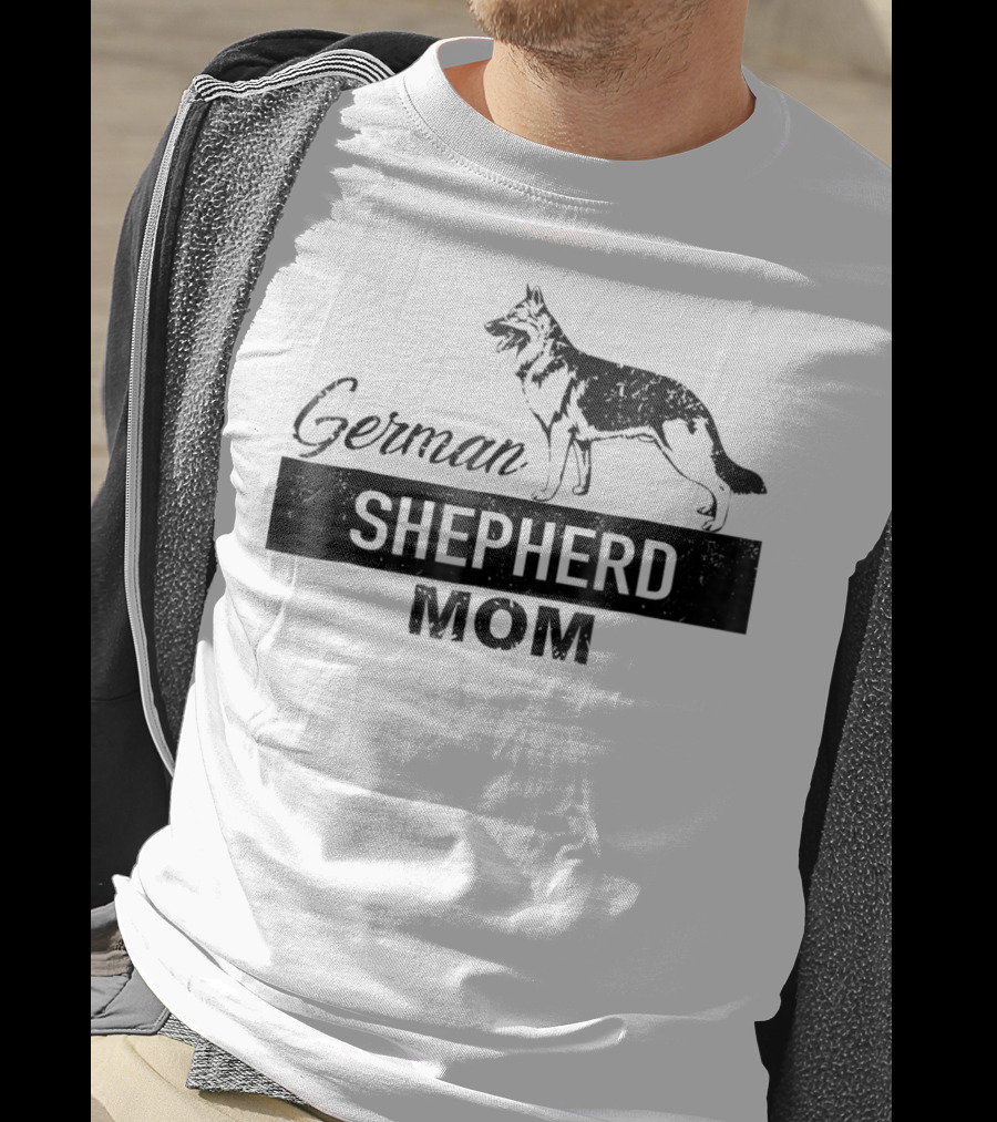 German Shepherd Mom T-Shirt