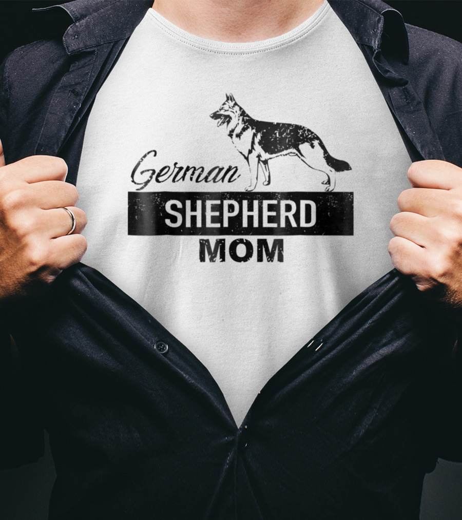 German Shepherd Mom T-Shirt
