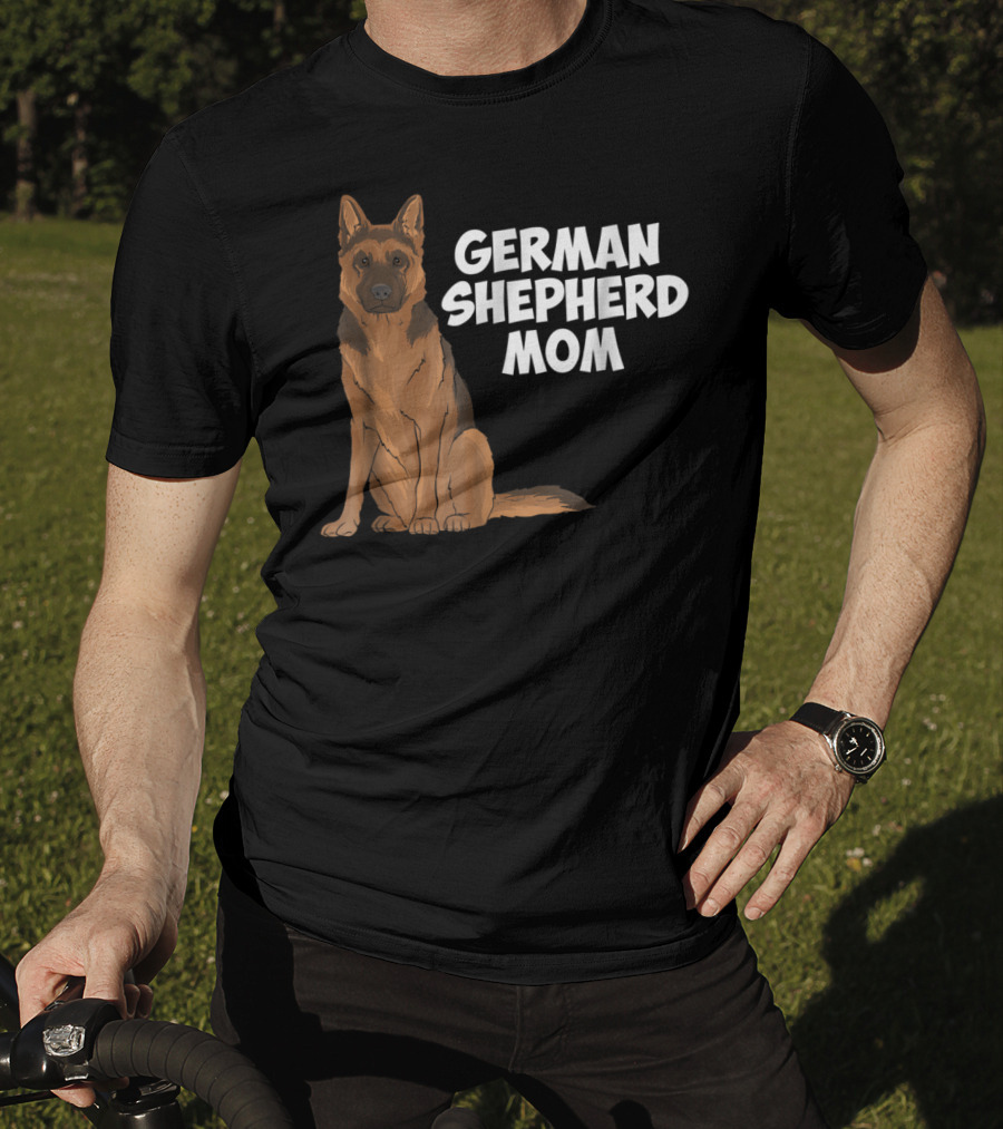 German Shepherd Mom Dog Lovers Birthday22 T-Shirt