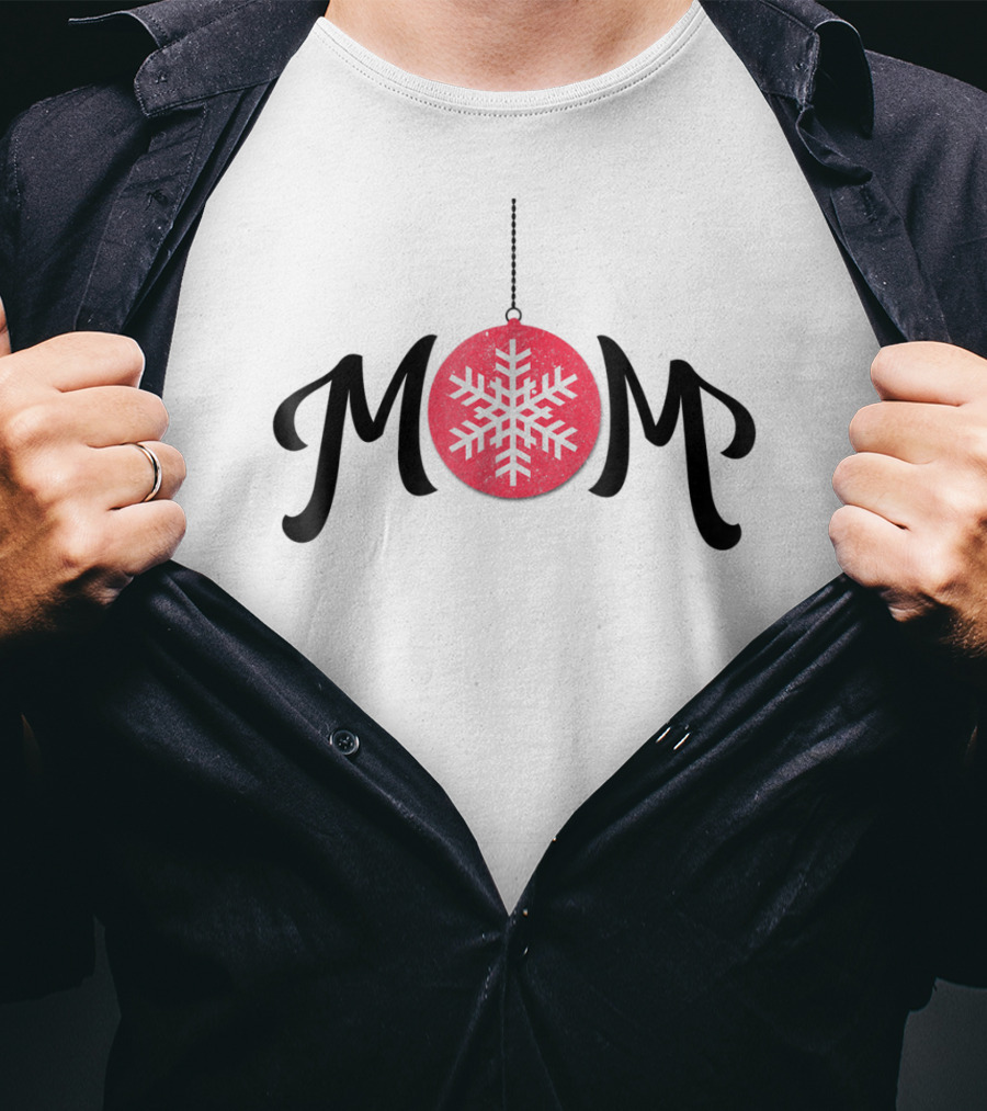 GGT Holiday Mom Ornament Snowflake T-Shirt