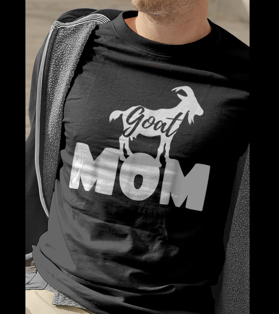 Goat Mom Funny Goat Lovers Farm Farmer 19 T-Shirt