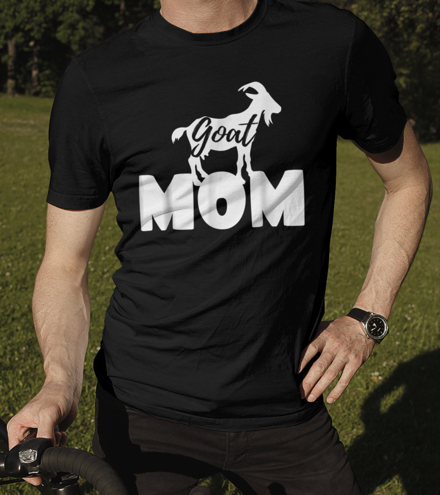 Goat Mom Funny Goat Lovers Farm Farmer 19 T-Shirt