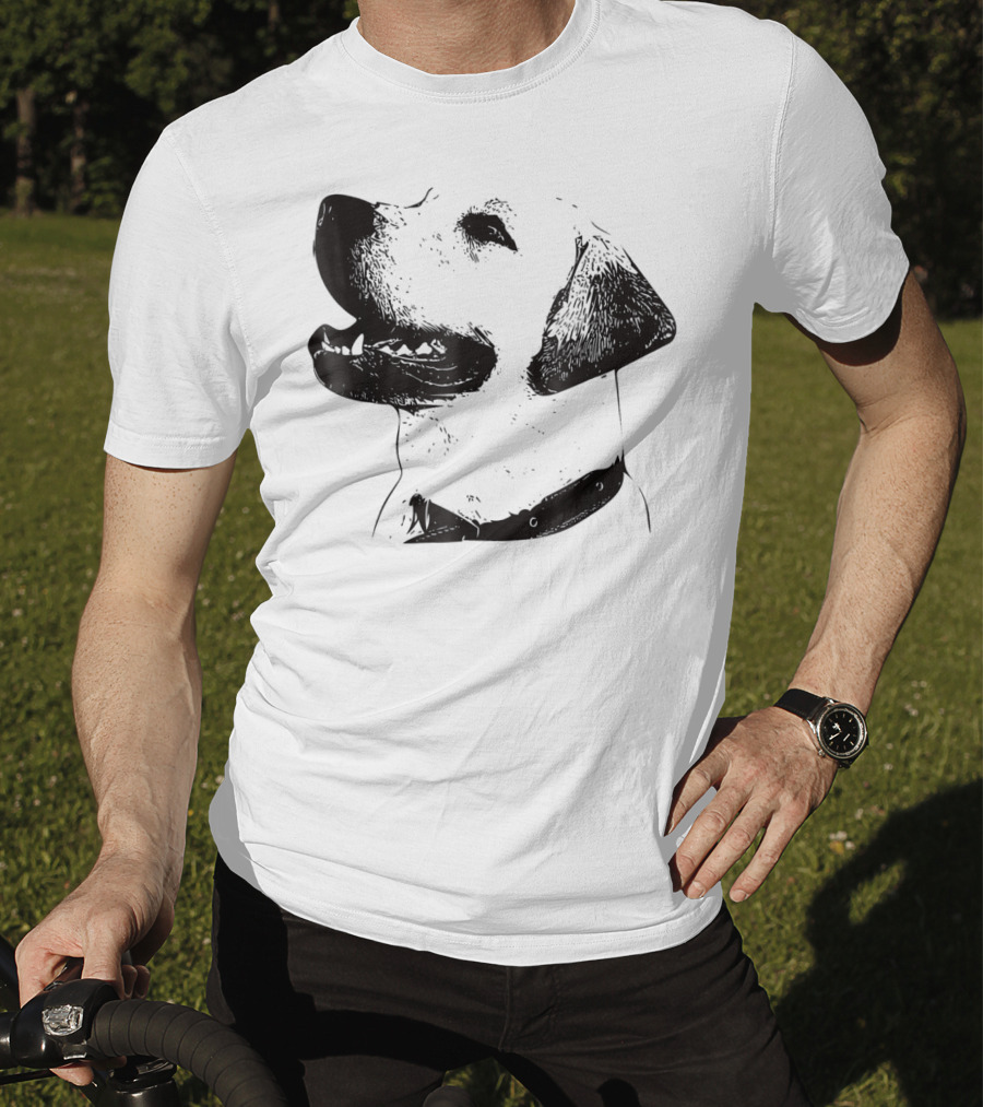 Golden Labrador Face Dog Mom Or Dad Labrador Retriever T-Shirt