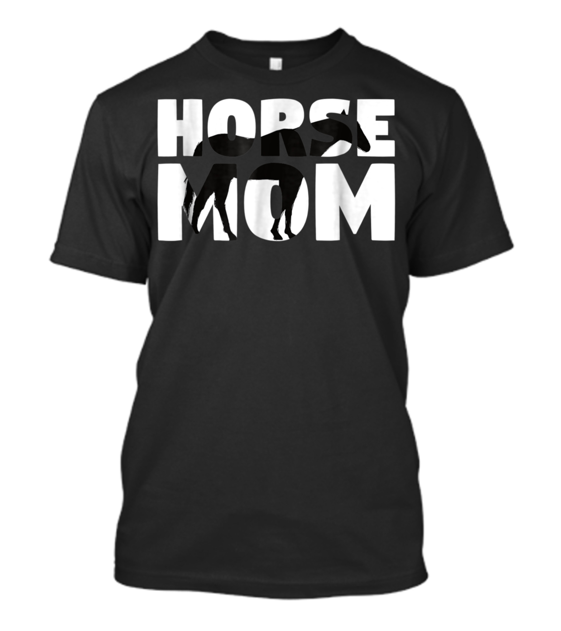 Horse Mom Horse Lover Mother Zoo Animal Horse Tee97 T-Shirt