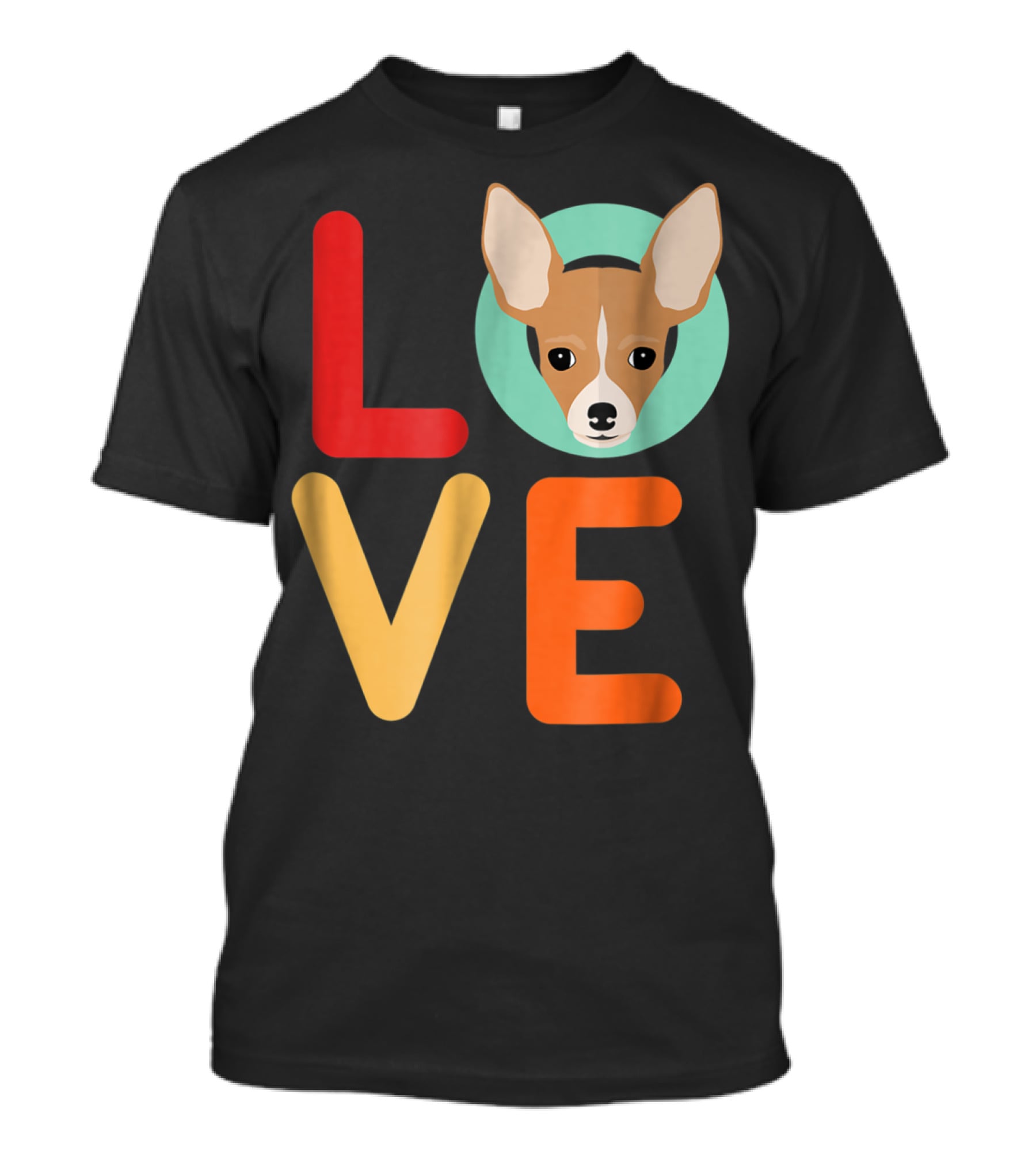 Love Chihuahua Dog Animal Lover Puppies Mom Dad T-Shirt