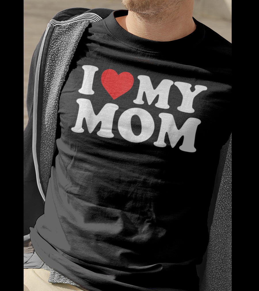 I Heart My Mom With Heart88 T-Shirt
