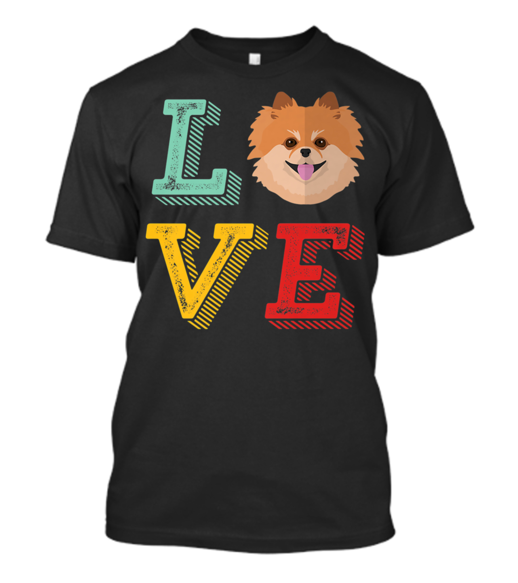 LOVE Pomeranian Dog For Pom Puppy Lover14 T-Shirt