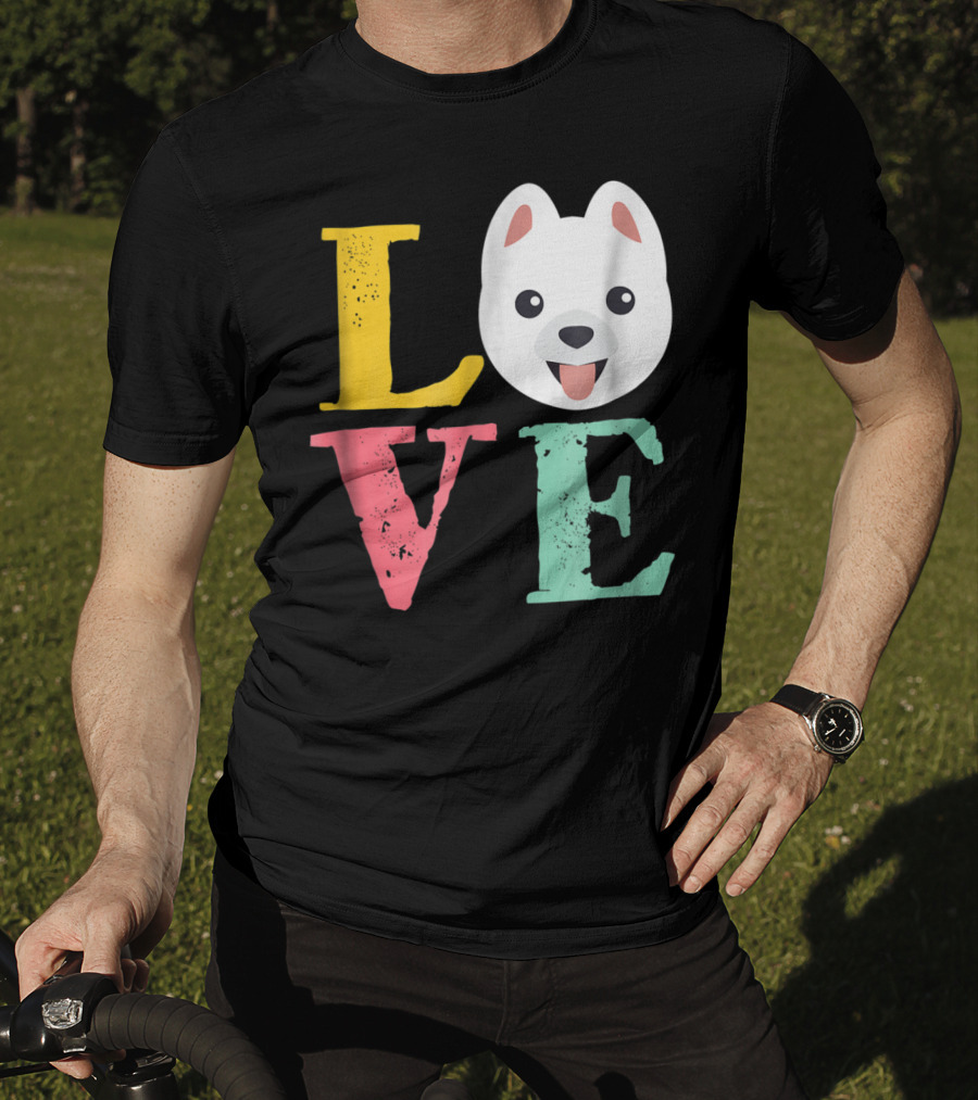LOVE Pomeranian Dog Pom Owner Puppies Mom And Dad15 T-Shirt