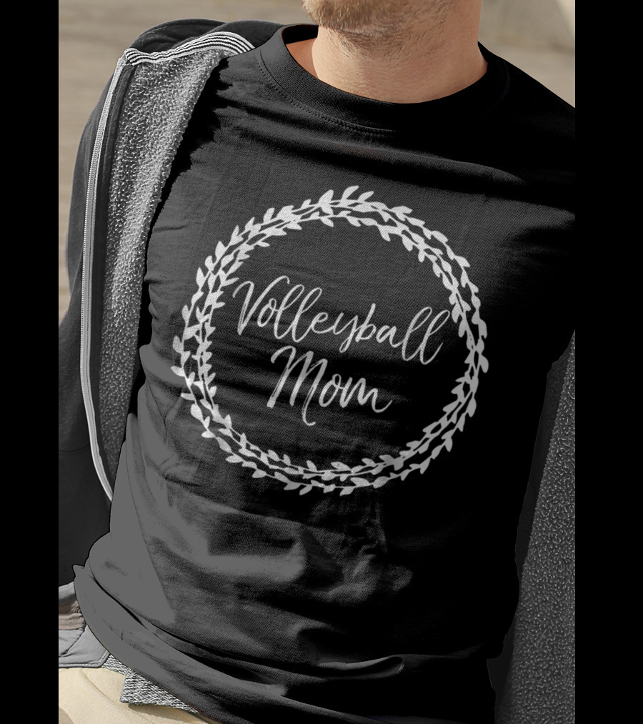 Volleyball Mom Cute Stylish Sports Mother Tee48 T-Shirt