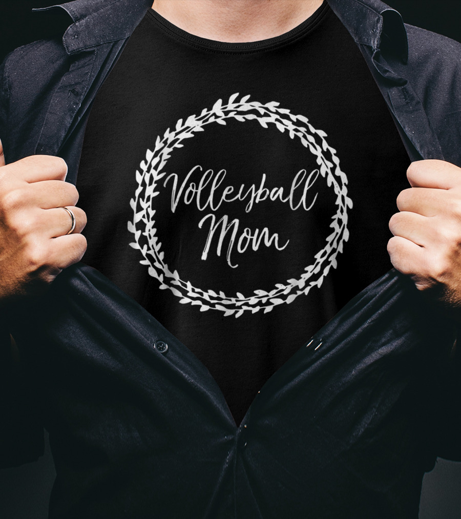 Volleyball Mom Cute Stylish Sports Mother Tee48 T-Shirt