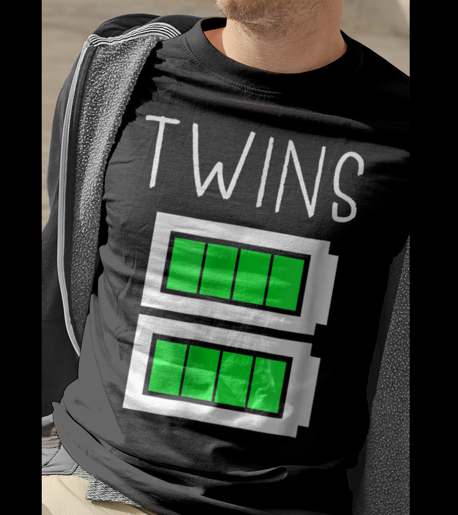Twins Full Energy Full Batteries T-Shirt
