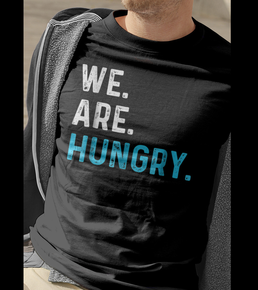 We Are Hungry Pregnant Mom Funny Parent T-Shirt