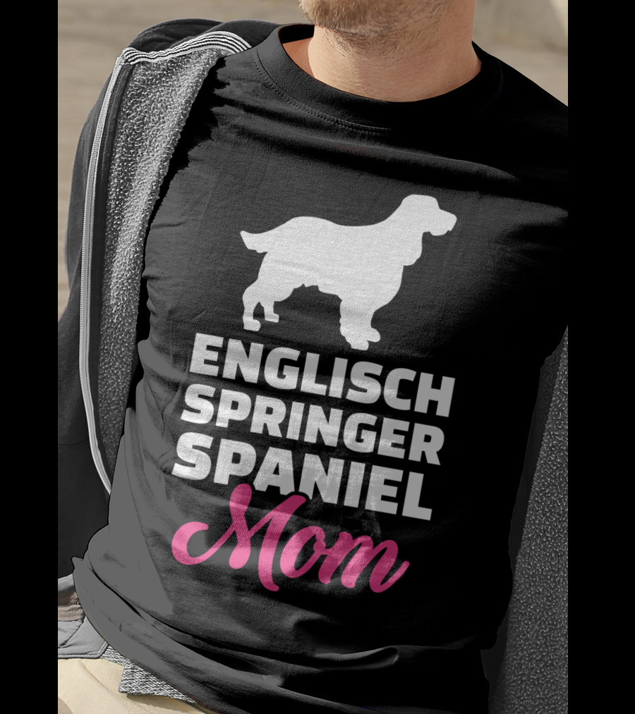 Engisch Springer Spaniel Mom T-Shirt