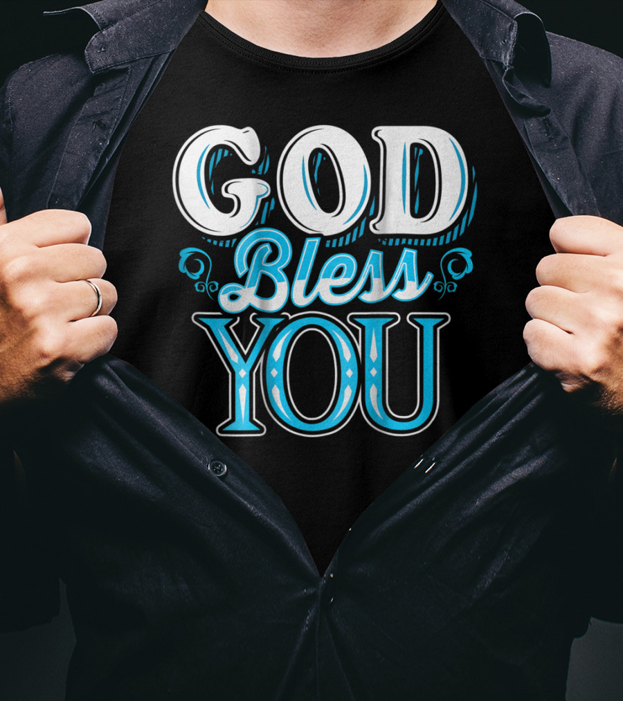 God Bless You Christian Pastor Priest Reverend Dad Mom9 T-Shirt