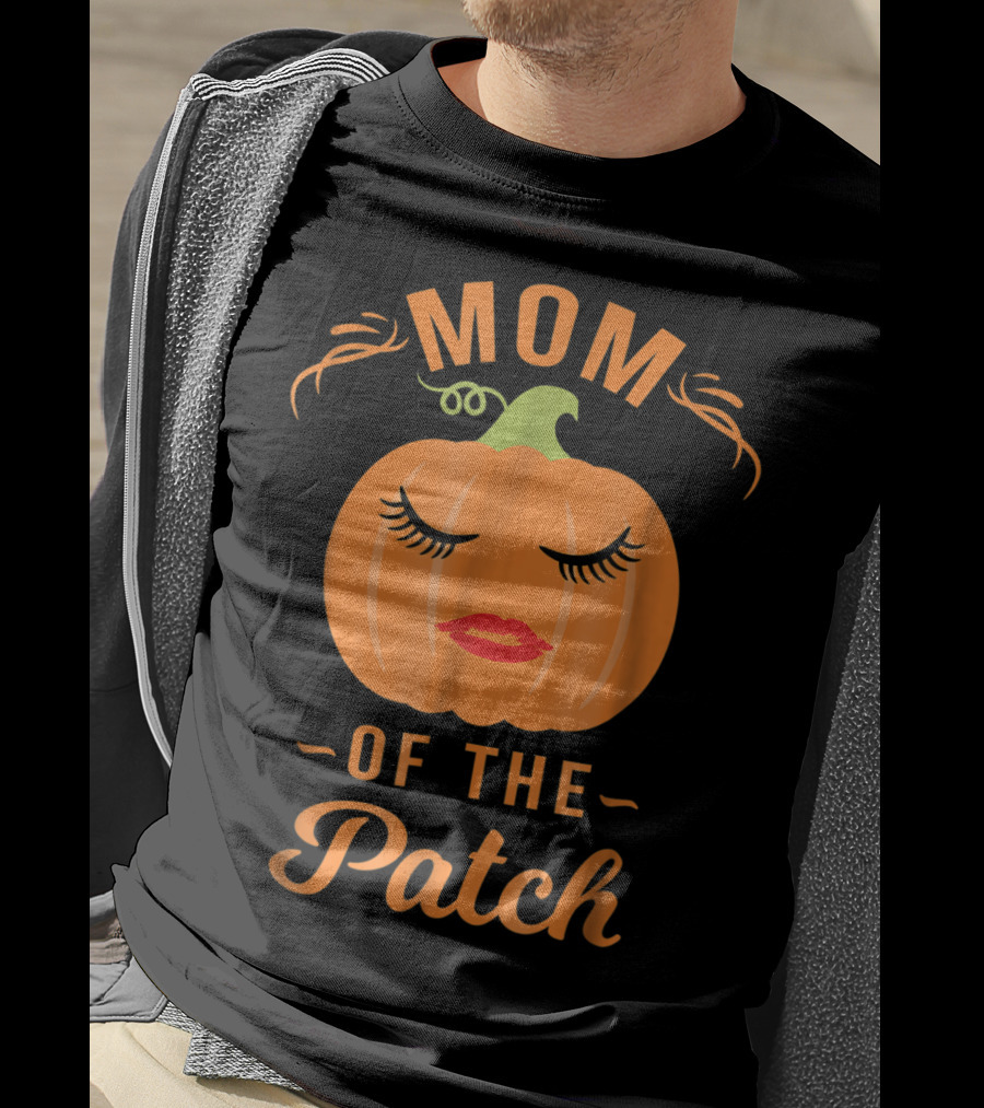 MOM Of The Patch Pumpkin T-Shirt