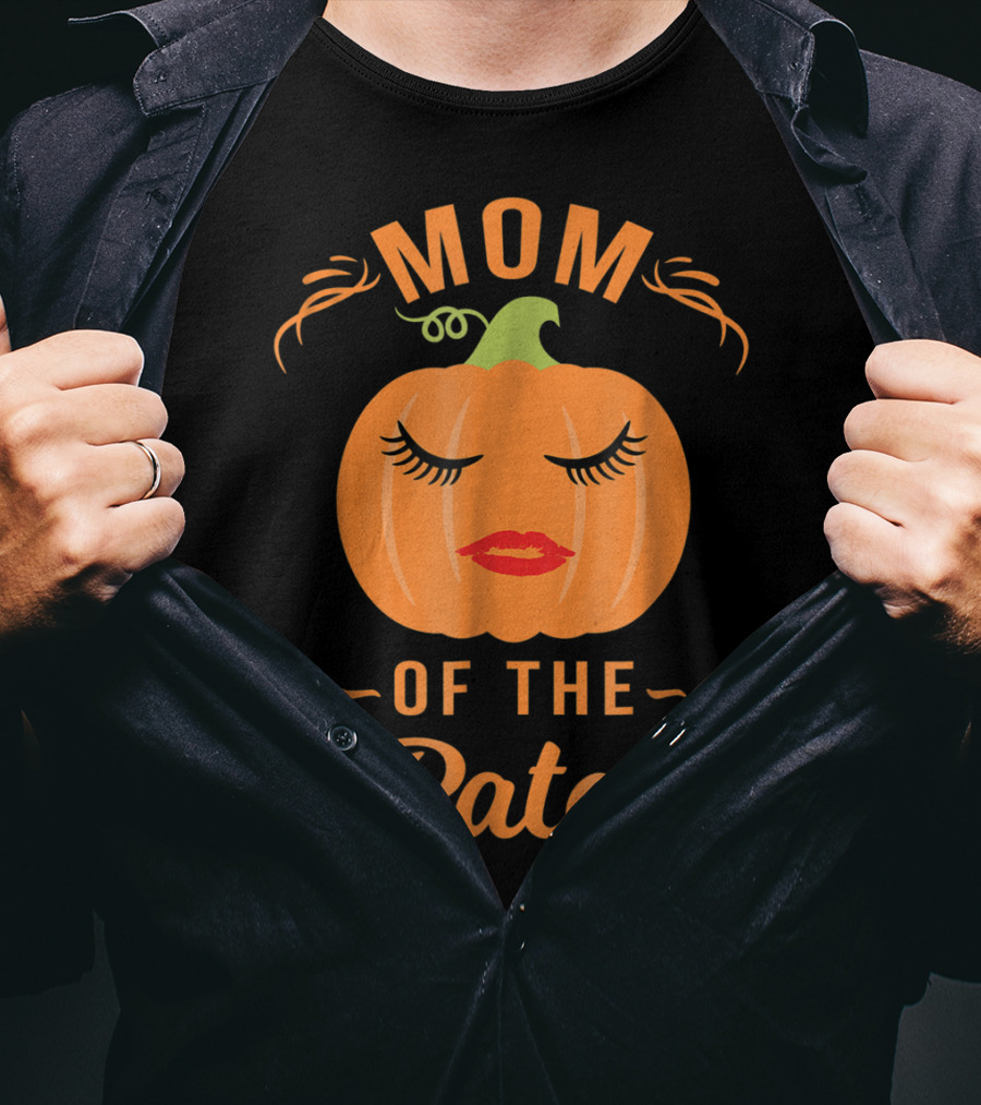 MOM Of The Patch Pumpkin T-Shirt
