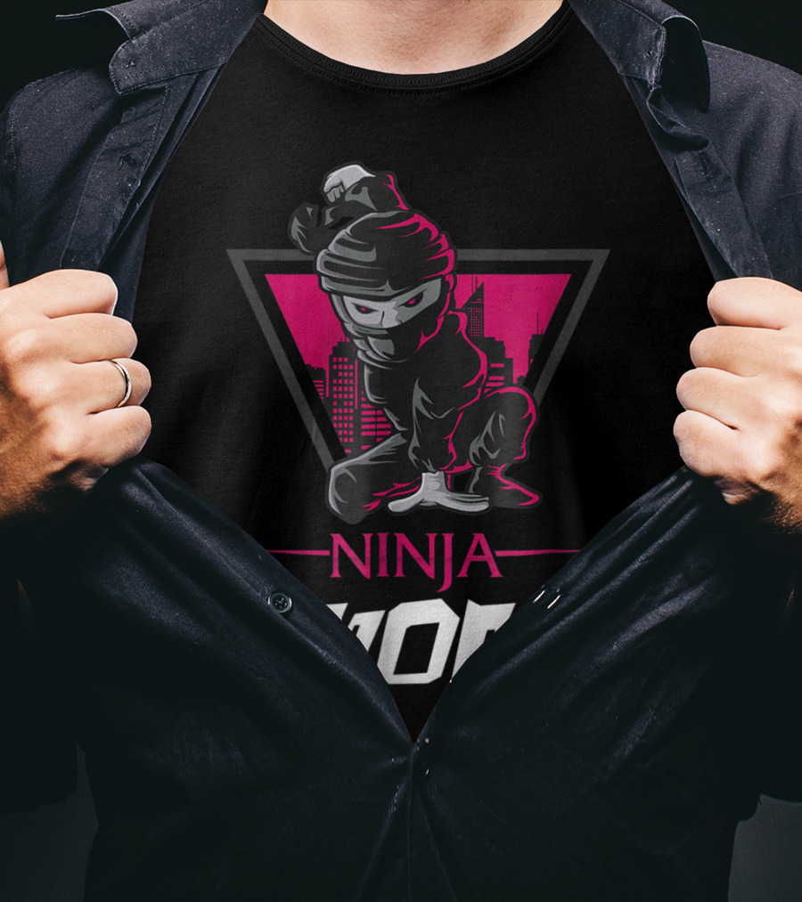Ninja Mom Urban Warrior Style Mother3 T-Shirt