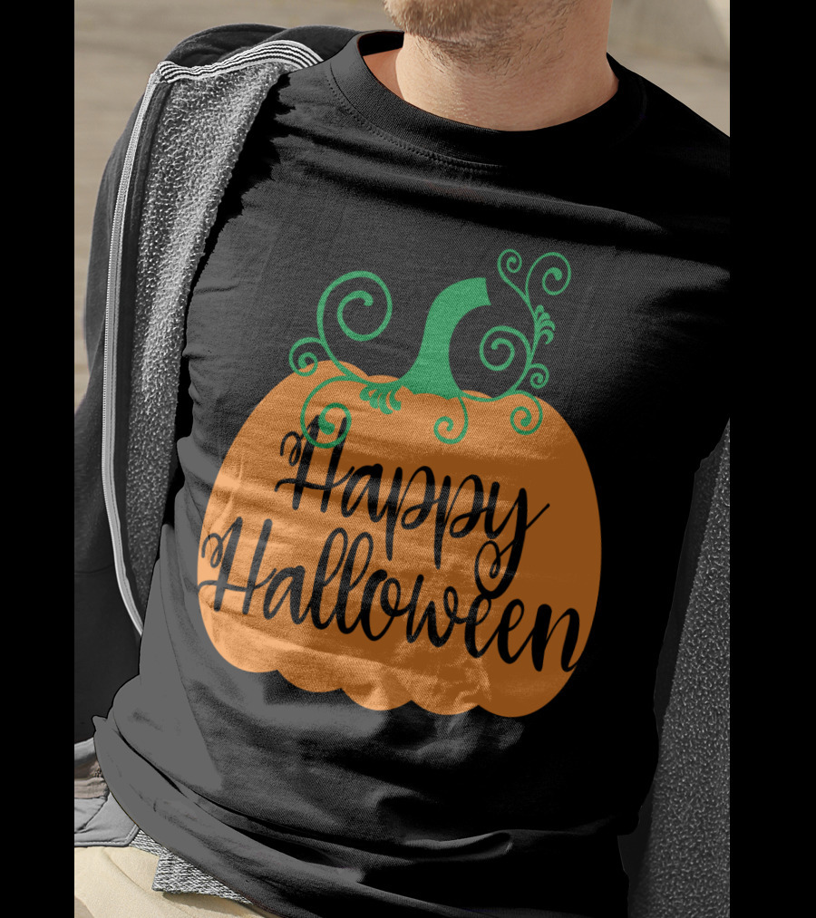 Happy Halloween Pumpkin Teacher Mom4 T-Shirt