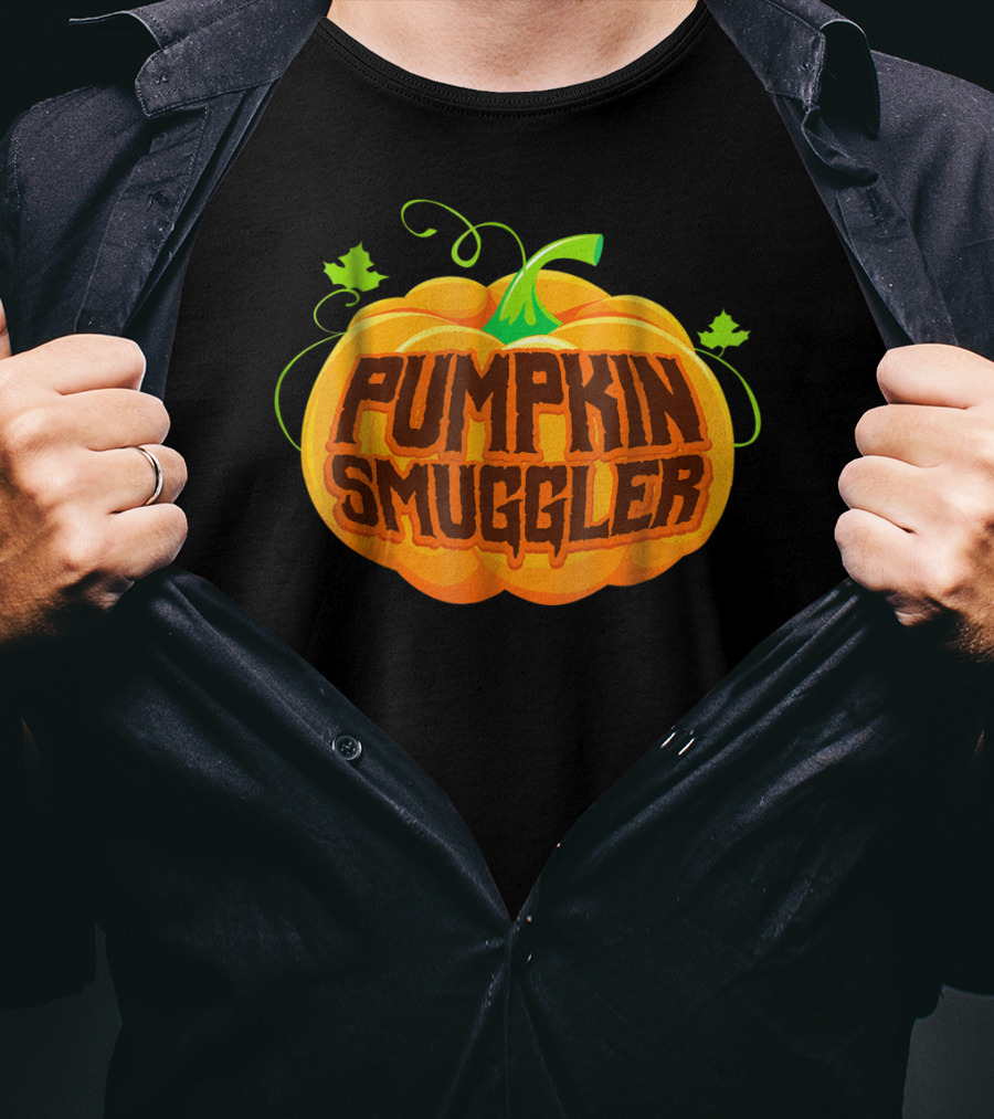 Pumpkin Smuggler Baby Pregnant Mom Pregnancy Mother Mama T-Shirt