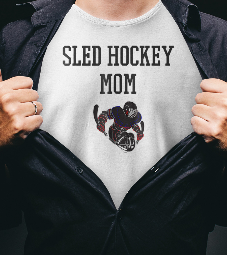 Sled Hockey Mom T-Shirt