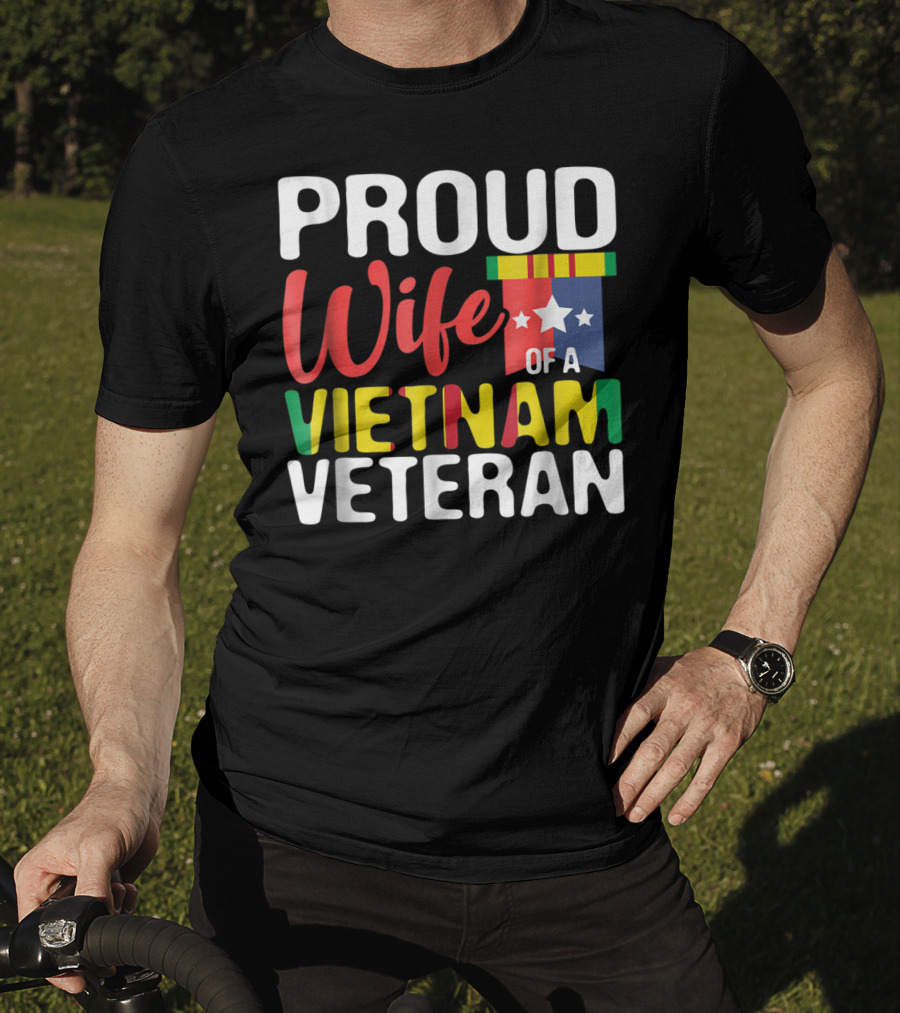 Proud Wife Of A Vietnam Veteran T-Shirt