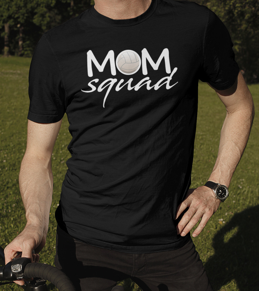 Volleyball Mom Squad For Women Mom Volleyball T-Shirt