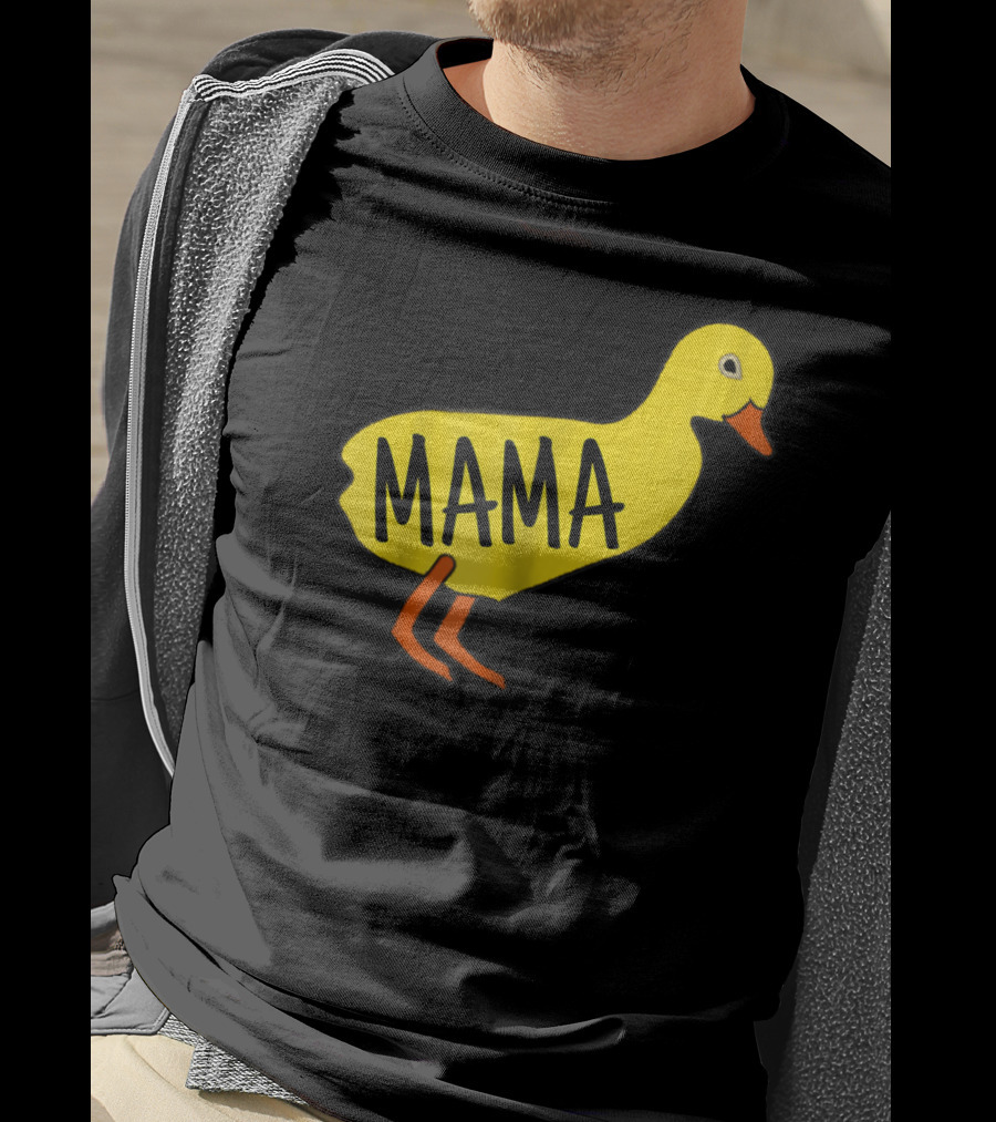 MAMA Best Duck Mama Mom For Ducks Lovers Girls Owners T-Shirt