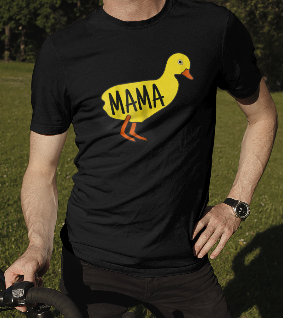 MAMA Best Duck Mama Mom For Ducks Lovers Girls Owners T-Shirt