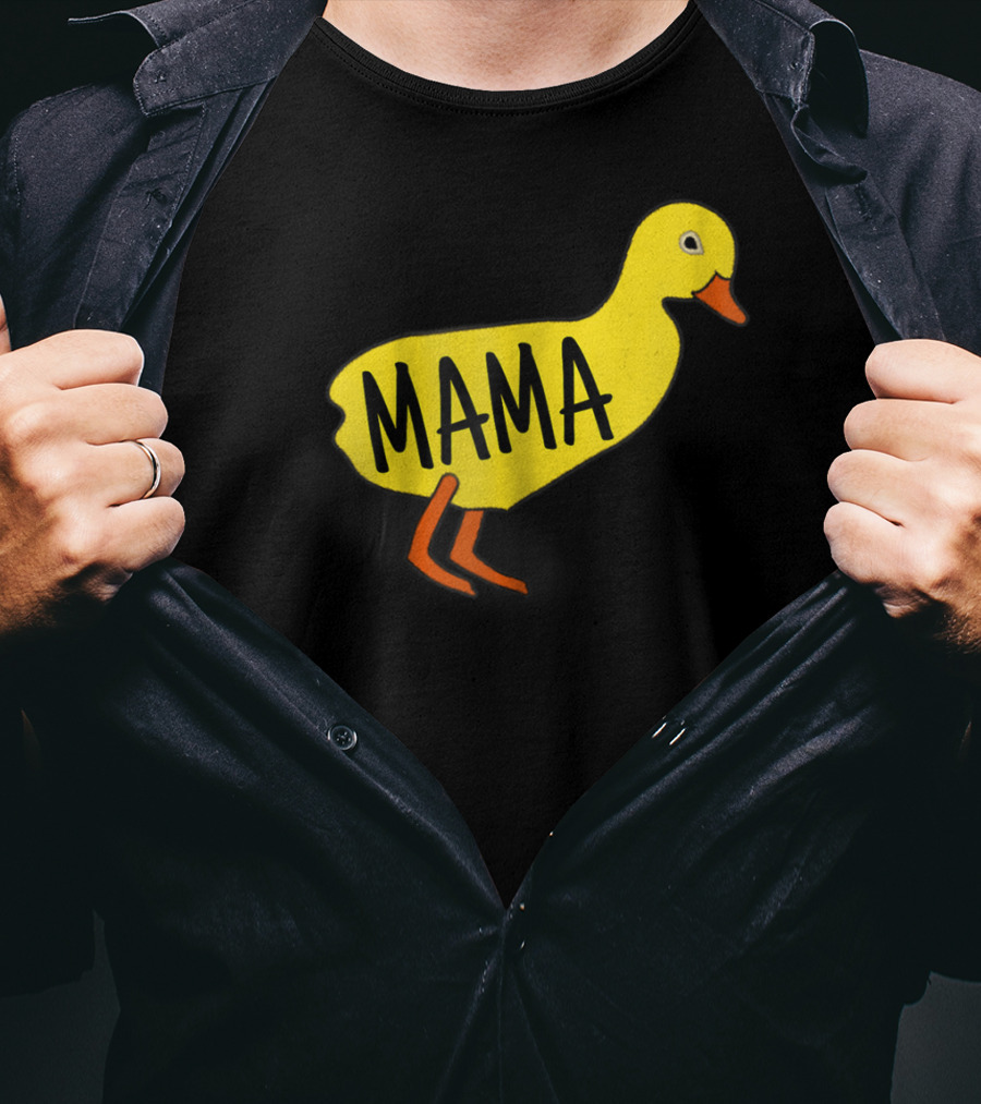 MAMA Best Duck Mama Mom For Ducks Lovers Girls Owners T-Shirt