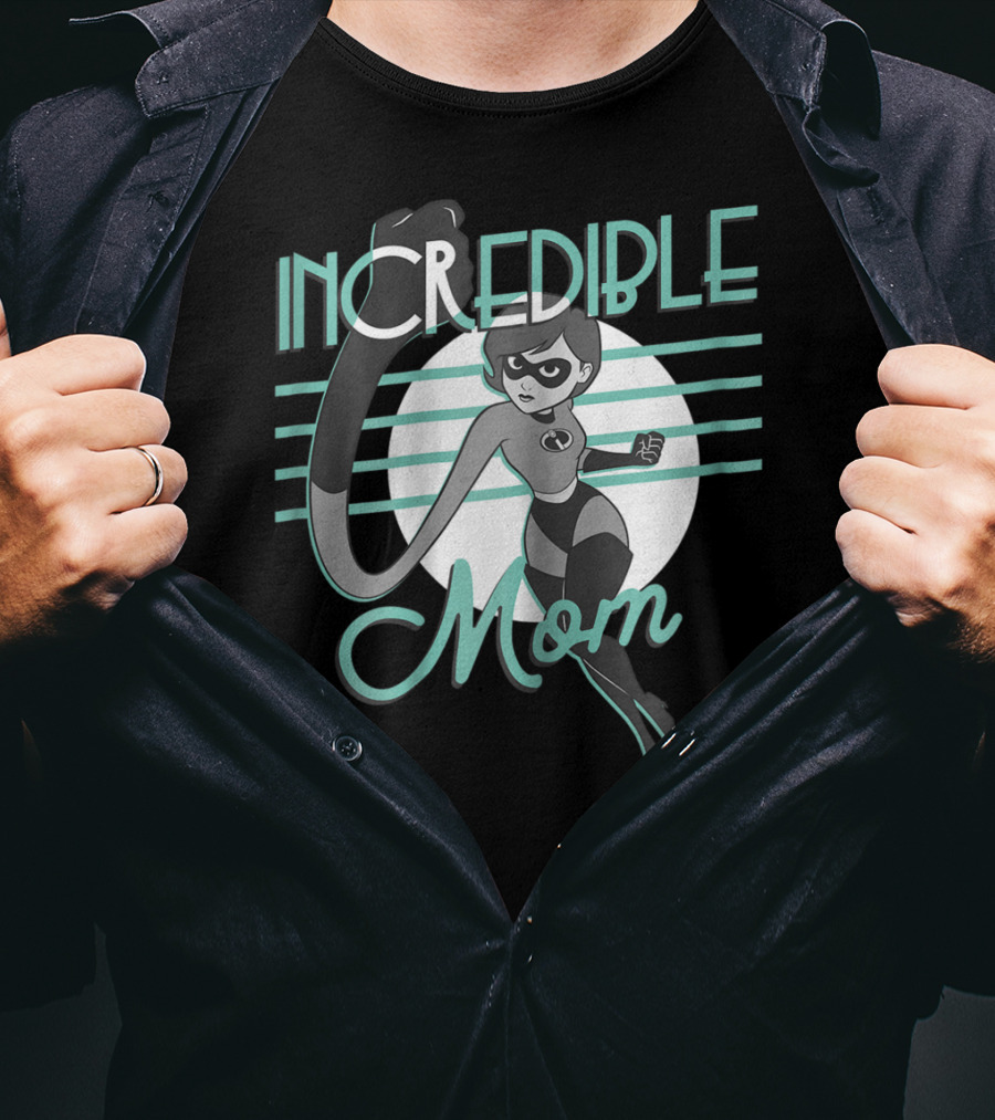 Incredible Mom Disney Pixar Incredibles 2 Elastigirl T-Shirt