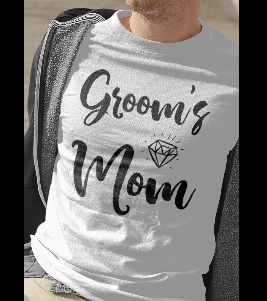 Groom's Mom With Diamond Cute9 T-Shirt