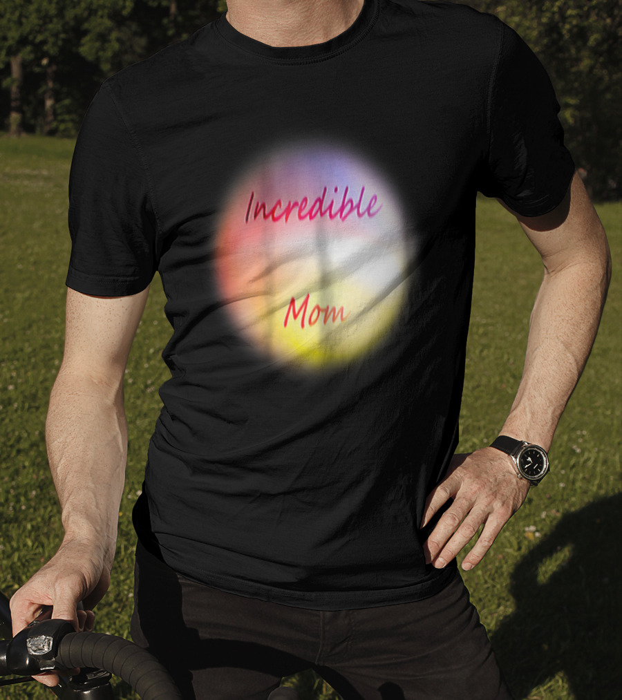 Incredible Mom Multicolored Glow T-Shirt